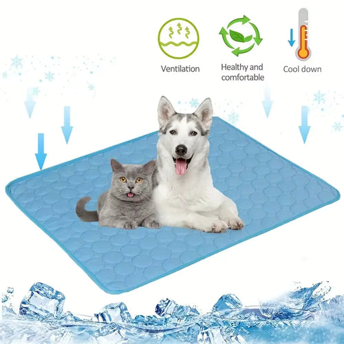 VENNFAST Self-Cooling Gel Mat for Dogs & Cats — No Water, No Power