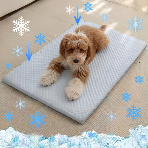 VENNFAST Ice-Silk Cooling Mat — Thick, Non-Slip Cooling Pad for Dogs & Cats