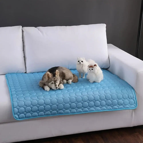 Dog Cooling Mat for Summer | Self-Cooling Pad for Small & Large Dogs, Cats | Durable & Washable