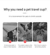 Portable Dog Water Bottle | Leakproof Walking Water Dispenser for Dogs & Cats | 300ml–550ml