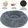 Round Pet Bed for Dogs & Cats – 6 Sizes, Super Soft Plush, Non-Slip, Machine Washable