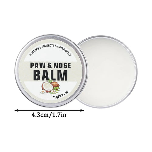Dog Paw Balm & Nose Moisturizer | Natural All-Season Paw Protector for Dogs & Cats