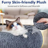 Round Pet Bed for Dogs & Cats – 6 Sizes, Super Soft Plush, Non-Slip, Machine Washable