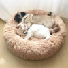 Round Pet Bed for Dogs & Cats – 6 Sizes, Super Soft Plush, Non-Slip, Machine Washable