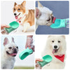 Portable Dog Water Bottle | Leakproof Walking Water Dispenser for Dogs & Cats | 300ml–550ml