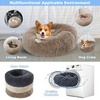 Round Pet Bed for Dogs & Cats – 6 Sizes, Super Soft Plush, Non-Slip, Machine Washable