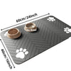 Pet Feeding Mat | Absorbent Non-Slip Waterproof Placemat for Dogs & Cats | 3 Sizes