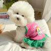 Summer Dog Dress | Cute Cooling Slip Vest for Small Dogs & Cats | Breathable Puppy Outfit