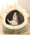 Deep Sleep Cat Bed | Foldable Washable Cave Bed for Cats & Small Dogs | 3 Sizes