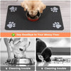 Pet Feeding Mat | Absorbent Non-Slip Waterproof Placemat for Dogs & Cats | 3 Sizes