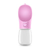 Portable Dog Water Bottle | Leakproof Walking Water Dispenser for Dogs & Cats | 300ml–550ml