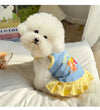 Summer Dog Dress | Cute Cooling Slip Vest for Small Dogs & Cats | Breathable Puppy Outfit