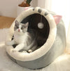 Deep Sleep Cat Bed | Foldable Washable Cave Bed for Cats & Small Dogs | 3 Sizes