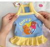 Summer Dog Dress | Cute Cooling Slip Vest for Small Dogs & Cats | Breathable Puppy Outfit