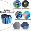Foldable Pet Pool | Portable Dog Swimming Pool & Bathing Tub for Indoor & Outdoor Use | 5 Sizes