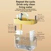 Transparent Cat Water Fountain | USB Auto-Circulating Filter Dispenser with Anti-Dry Pump for Cats & Dogs